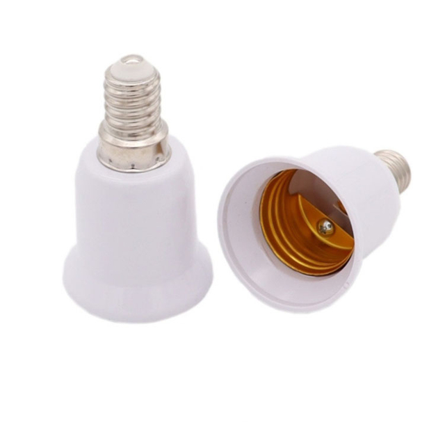 Supply E14 to E27 Conversion Lamp Holder Adapter E14-E27 Lightholder Socket