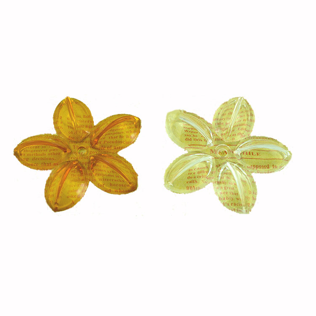 Five-Star Flower Acrylic Resin Plastic Petal Flower Crystal Flower Jewelry Lighting Lamp Fitting