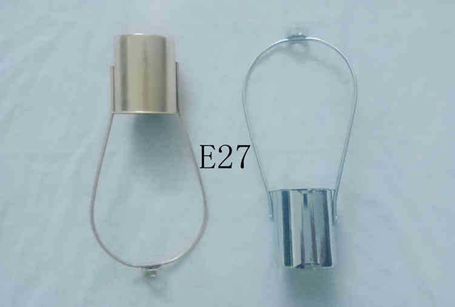 E27/E14 Table Lamp Floor Lamp Bracket Iron Lamp Cup 135mm Golden Chrome Hardware Lighting Fittings