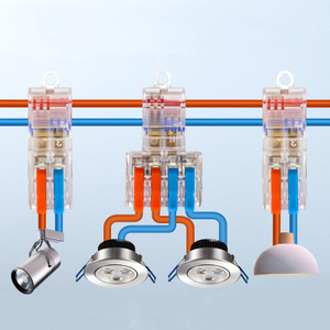DF-T22 and DF-T24 T-type main line non stripping quick connection terminals for no breaking wire splitters wire connector