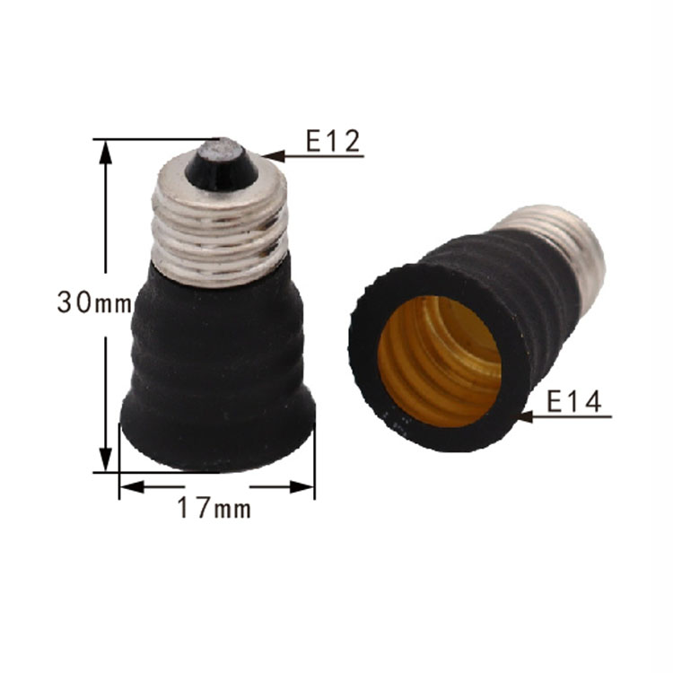 Directly Sale E12 to E14 Light Socket E12 Conversion Lamp Holder