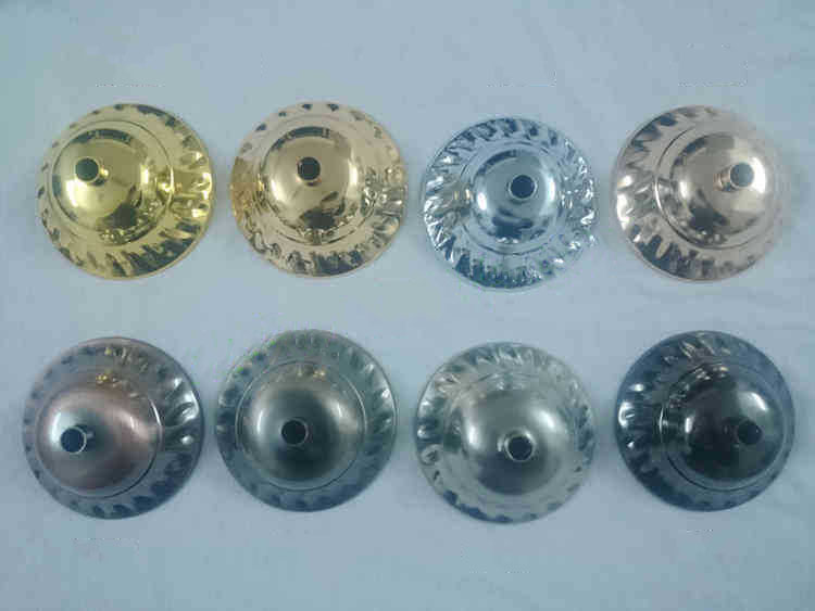 Crystal Lamp Cover Hanging Clock Candle Lamp Chandelier Dining Lamp Bell Horn Bell Lighting Accessories