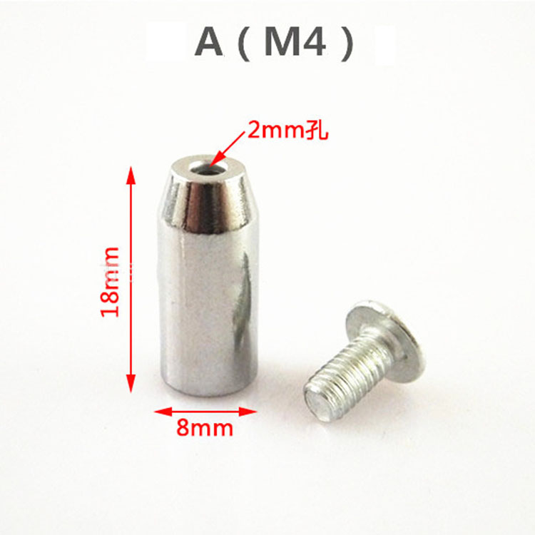 M4 M10 Inner Teeth Copper Parts Chandelier Wire Lock Head Nut Lamp Modification Accessories