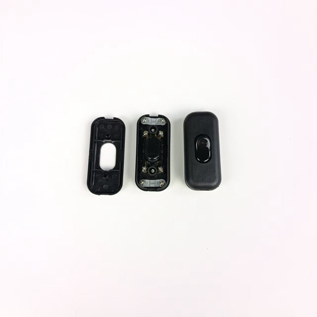 DIY Screw Wiring 3 Wires on Off Desk Table Lamp Switch 302 with Press Board