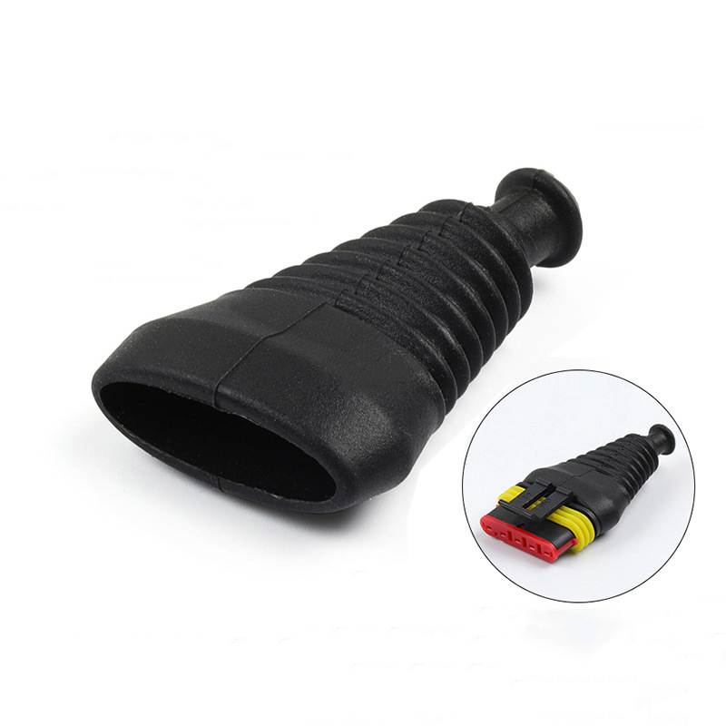 Dust-proof Sleeve for Automotive Wiring Thread Silicone Sheath 1.5 Series DJ7021-1.5 HID Connector Clamp Sleeve
