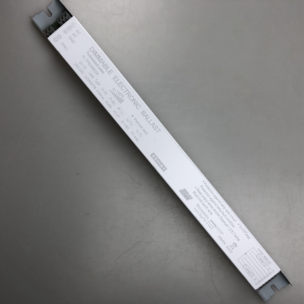 2x58w Dali T8 Dimmable Fluorescent Ballast 220-240v/110-240V