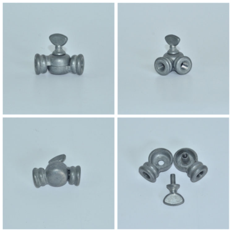 Retro Wrought Iron Pipe Lamp Adapter Universal Steering Head Wall Lamp Mirror Front Lamp Universal joint Lighting Fittings