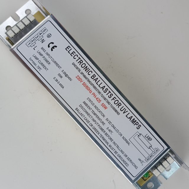 230V 55W Thin Lite Ballast for Uv Lamps TUV55WHO Germicidal Uv Ballast