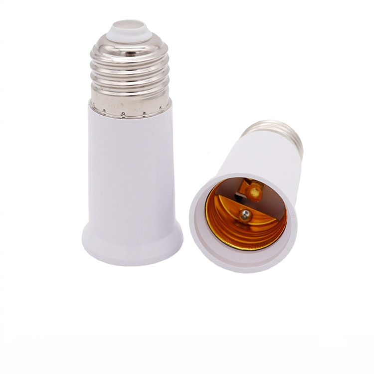Selling 80mm E27 to E27 Conversion Lamp Holder Extension Lamp Holder E27 Lamp Holder E27-E27 Screw Socket