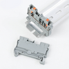 PT2.5 Butter Fly Spring Din Rail Terminal Block Free Tool Connection Replace Phoenix UK2.5 NS35 Terminal Connector