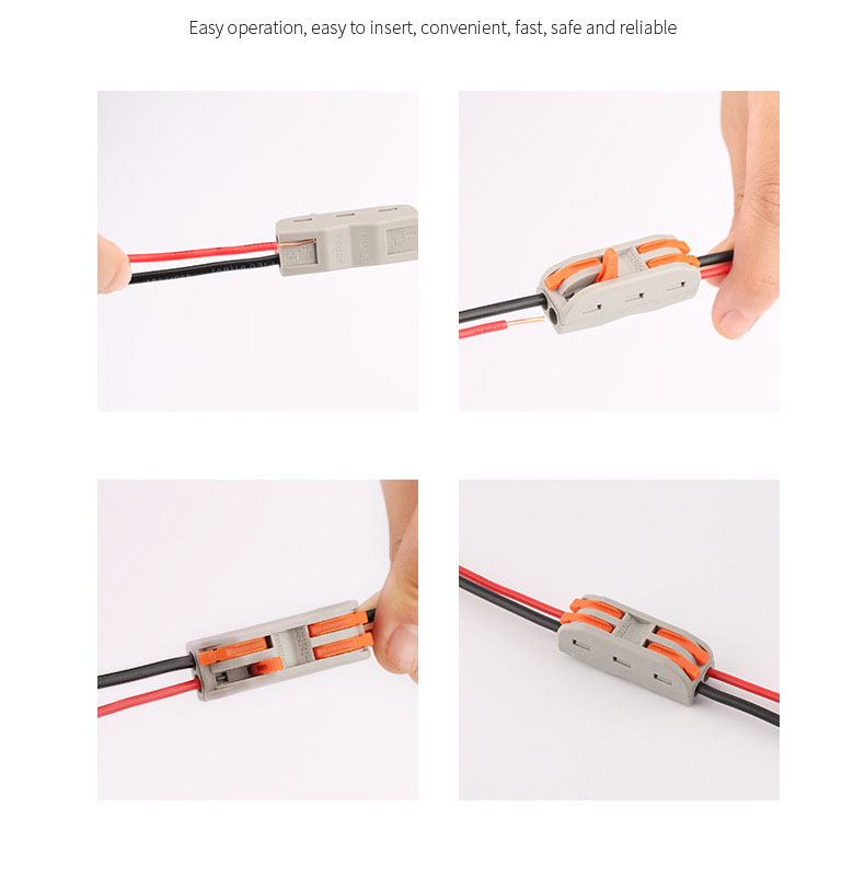 Replace Wago DIY Lever Nut Color Button 2 in 2 Out 3 in 3 Out Wire To Wire Junction Box Ceiling Lighting Fast Wire Connector PCT-2-2 PCT-2-3