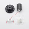 Retro Lamp Holder Lamp Cup Hemp Rope Casing Hook Decoration Fixed Lamp Cup Black Lighting Fixture Accessories
