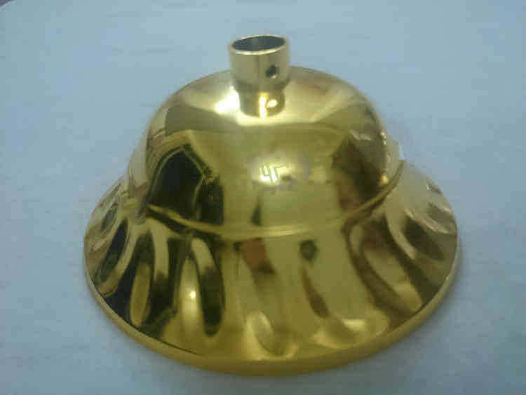 Crystal Lamp Cover Hanging Clock Candle Lamp Chandelier Dining Lamp Bell Horn Bell Lighting Accessories