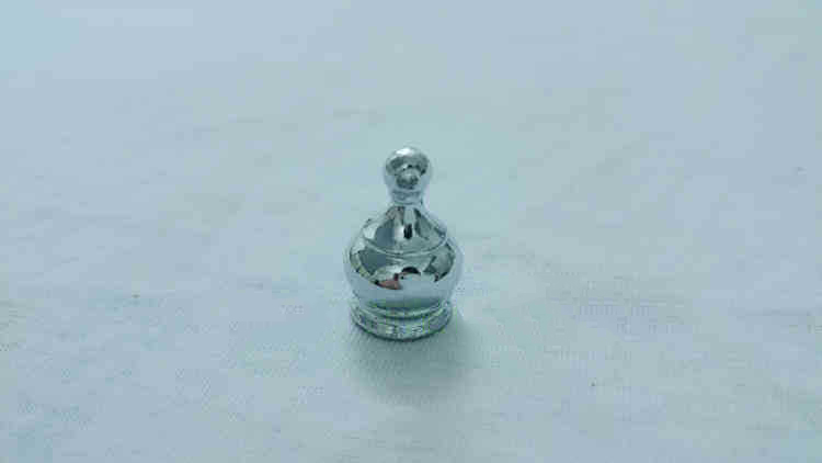 European-style Table Candle Floor Lamp Hexagonal Plating Accessories Chandelier Screw Cover