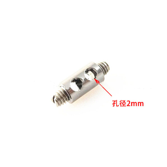 Pure Copper Wire Wire Double Hole Safety Buckle Safety Sleeve Rope Sleeve Anti-pull Buckle Card Head Lamp Accessories