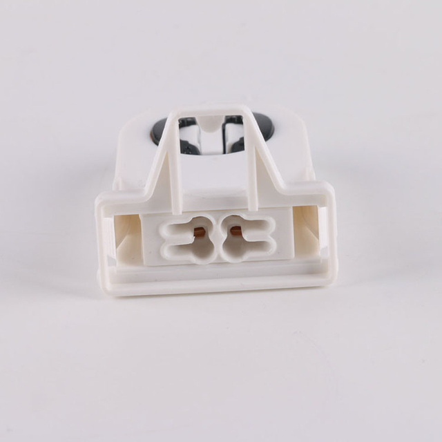Manufacturers Hot-selling Aging Lamp Holder Plastic T8G13 Fluorescent Lamp Holder