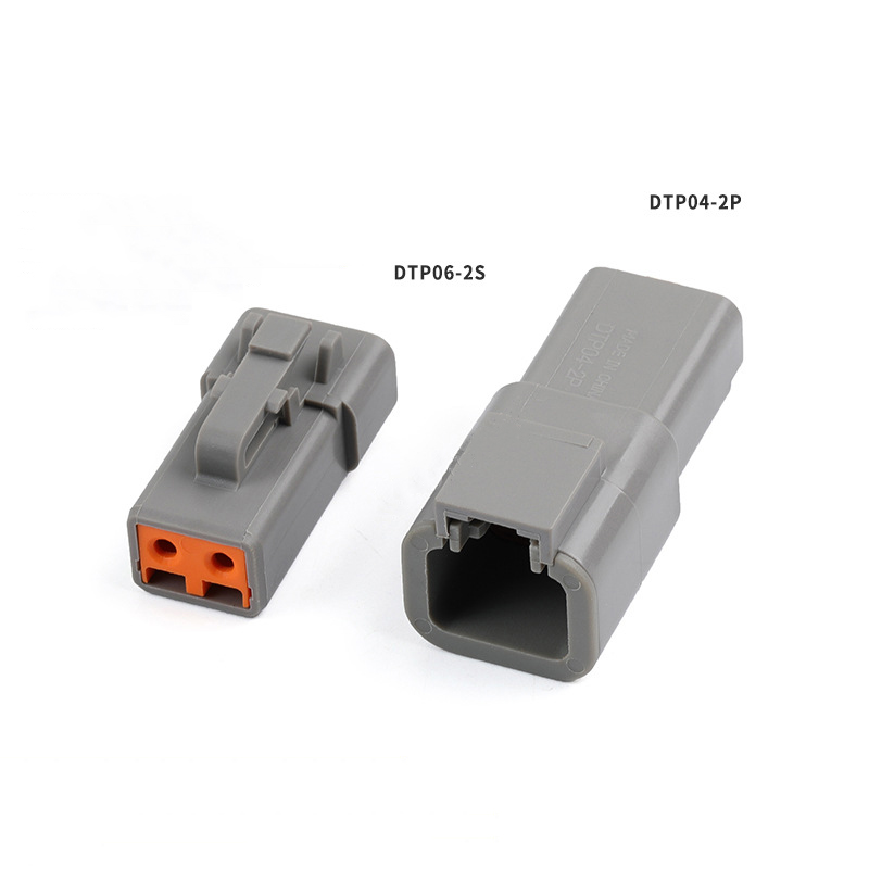 DTP04-2P Engine Heavy Truck Wiring Plug Head Headlamp Controller Waterproof Connector DTP06-2S