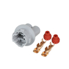 Car Connector Lamp Head 2-position Turn signal Socket T10/T5 Universal Plastic Electric Vehicle Modification
