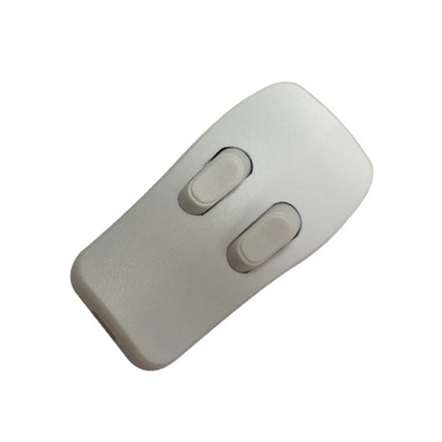 308 In-line Double Rocker Switch CQC Certified IP44 2-Button In-line Switch for Table Lamp Bedside Light