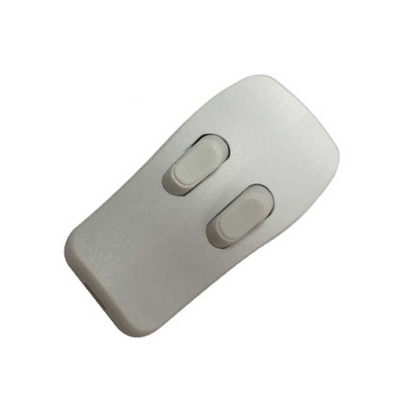 308 In-line Double Rocker Switch CQC Certified IP44 2-Button In-line Switch for Table Lamp Bedside Light