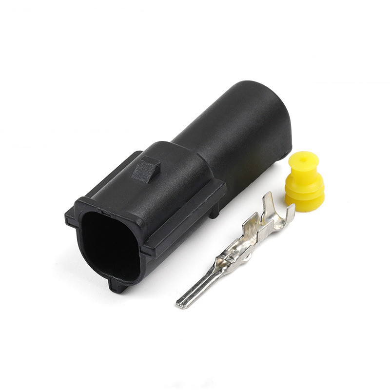 1P Car Waterproof Connector DJ70116Y - 1.8 - 11/21 Plug-in 174879-2 Plug 174877-2