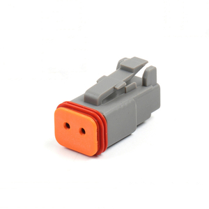Connector DT04-2P Automotive Waterproof Connector for Male-female Mating Terminals and Cable Plug DT06-2S