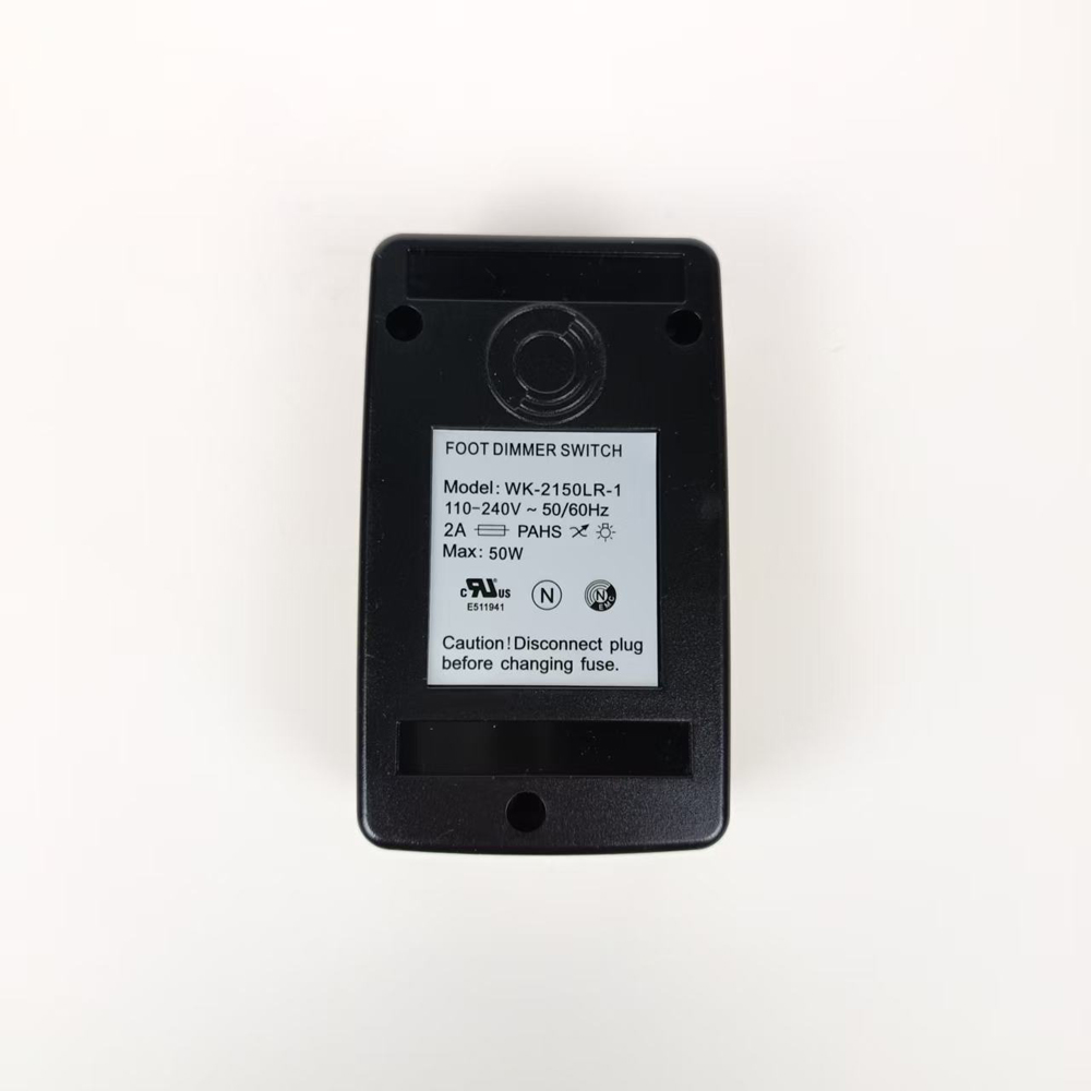 PWM Slide Dimmer Switch 220v-240v or 110v-120v Foot Dimmer Switch