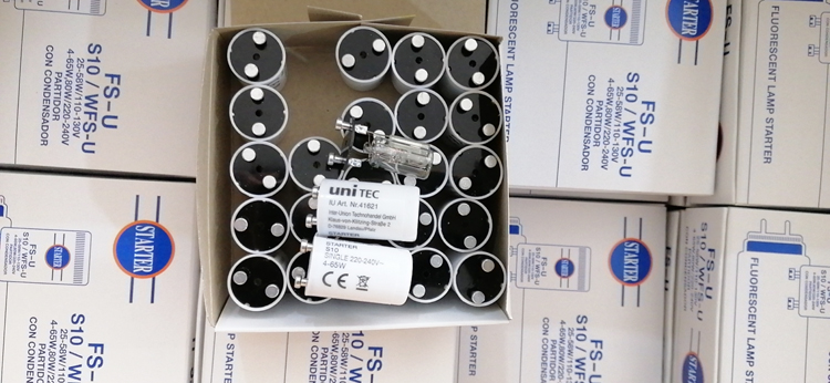 S10 4-65w Fluorescent Starter 220-240v FS-U Single Fluorescent Light Lamp Starters