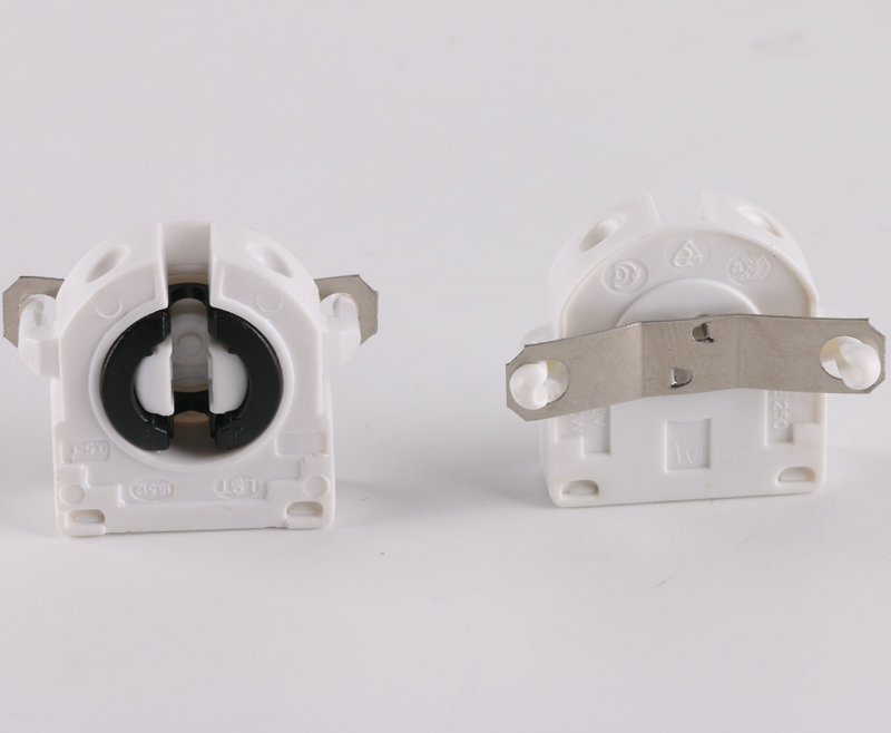 PC Flame Retardant Lamp Holder T8 Aging Lamp Bracket Wholesale