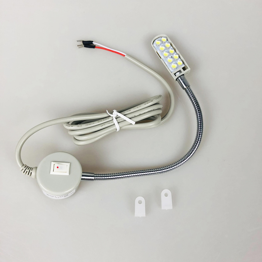 DC3.3V Sewing Machine Led Light 10led Sewing Machine Work Lights with Goose Neck
