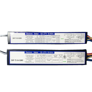 T5 54w Electronic Ballast Ul Electronic Fluorescent Ballast with Wire