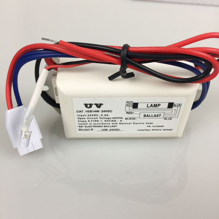 DC24V 14W Electronic Ballast for Uv Lamp Size 107*46*28MM