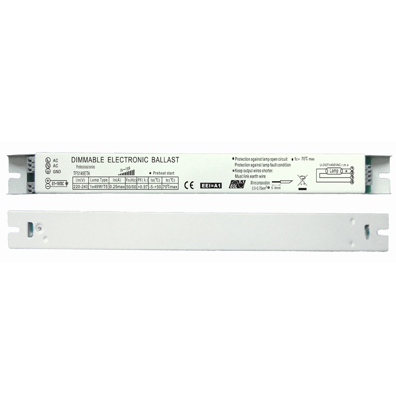 220V Dimmable 0-10v Electronic Ballast 49w CE Certificate 0/1V~10VDC Dimming Way