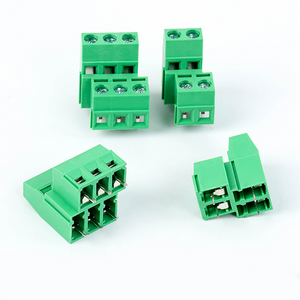 127A-5.08mm 2 * 2P 2*3P Dual Row Straight Insertion 300V 5.08mm Screw Soldering PCB Connecting Terminal