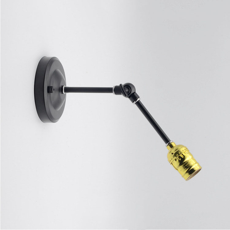 Retro Lamp Holder Wall Lamp Holder bar Balcony Aisle Restaurant Lighting Accessories