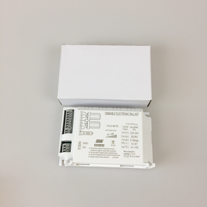 Pll Dimmable Ballast 0/1-10V Dimming Fluorescent Ballast 2x18W