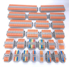 Factory Quick Connect Terminal KV223 Press Type Wire Connector with Two in Two Out Soft And Hard Wires Universal Wire Connector Junction Box Connector