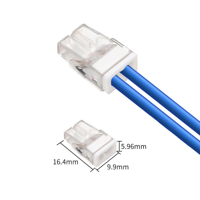 EU series quick connect terminal wire connector quick plug connector LED lamp terminal junction box wire connector