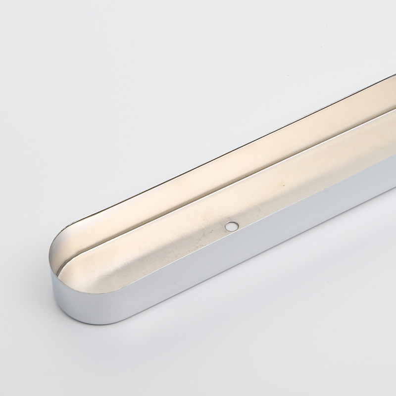 Factory Wholesale Electroplating Straight Side Plate Polished Lamp Holder Long Strip Ceiling Plate