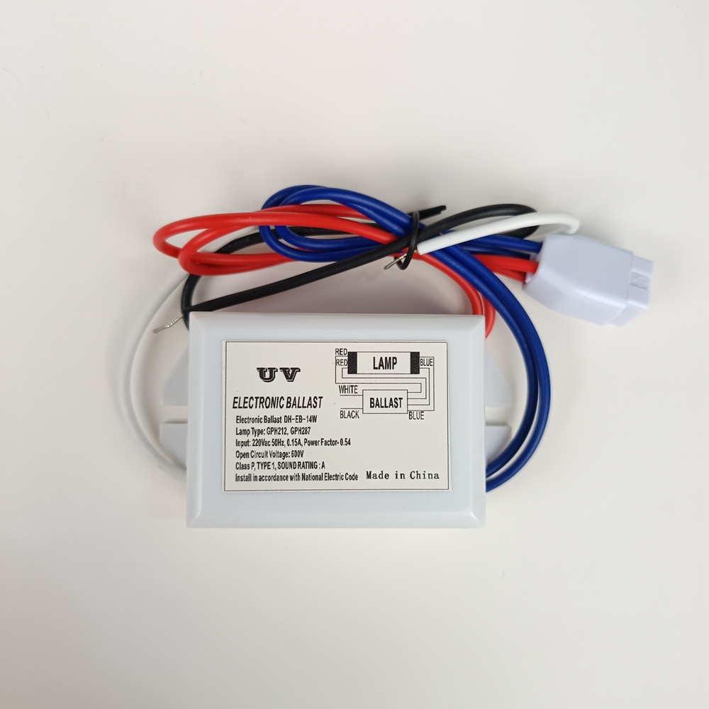 220Vac 10-14W Uv Lamp Ballast Manufacturers for GPH212 GPH287 Uvc Lamp