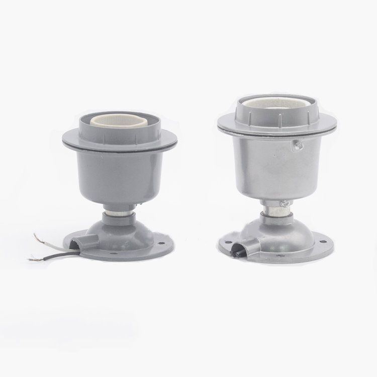 E27 E40 Explosion-proof Waterproof Screw Lamp Holder Aluminum Lamp Holder High Bay Light Factory Room Spotlight Lighting Fixture