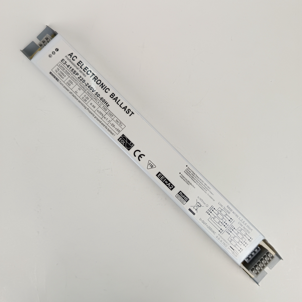 220v 60hz Ballast 3-4x15W Electronic Ballast for Fluorescent Lamp