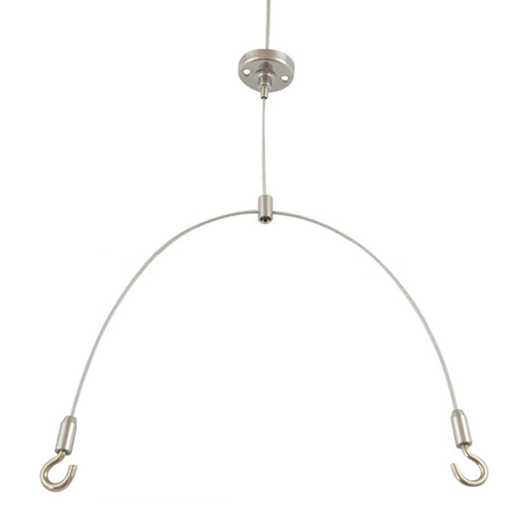 Flat Lamp One Minute Two Wire Rope Wire Wire Panel Lamp Modified Pendant Lamp Accessories