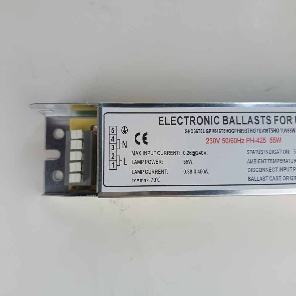 230V 55W Thin Lite Ballast for Uv Lamps TUV55WHO Germicidal Uv Ballast