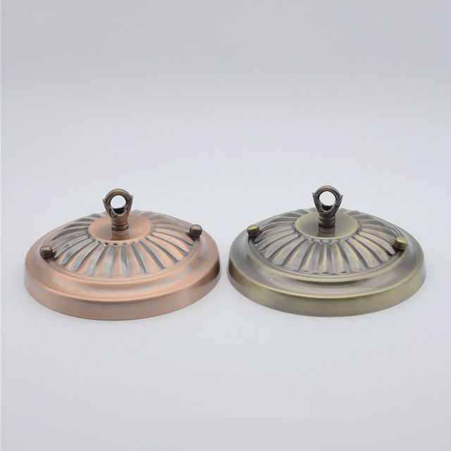 160mm Lotus Shape Ceiling Plate Hook Chandelier Hanging Plate Crystal Lamp Load-bearing Hanging Plate Lighting Accessories
