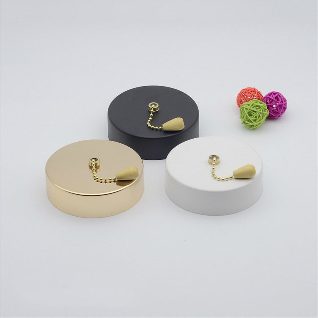 Straight-edge Ceiling Tray with Pull-wire Switch Single and Double Control Clothing Lighting Shop Switch Lighting Accessories