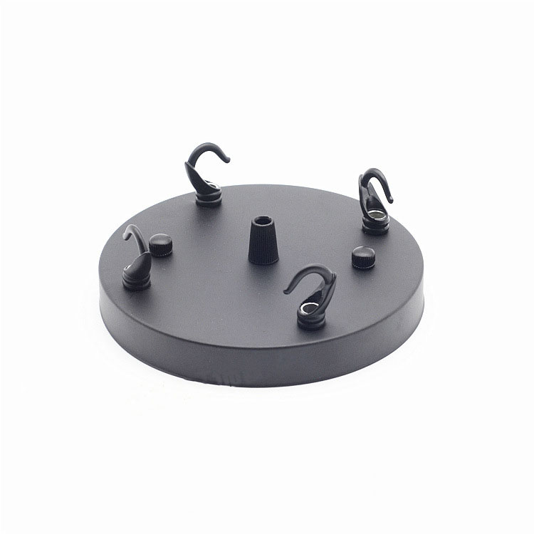 Straight Side Ceiling Disc Hook Ring Multi-hook Chassis Ceiling Plate Lighting Fixture Accessories