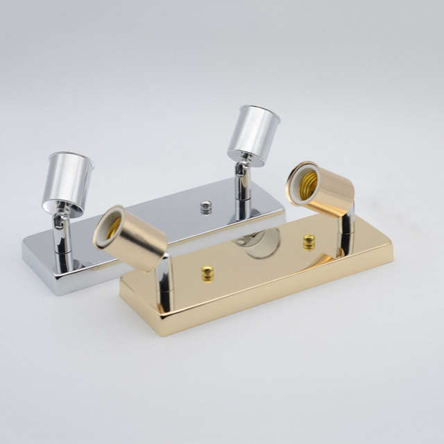 E27 Steering Hose Universal Lamp Holder Long Plate Ceiling Lamp Holder Clothing Restaurant bar Aisle Lighting Lamp Accessories
