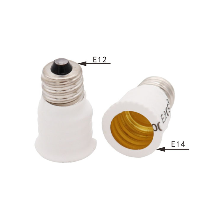 Directly Sale E12 to E14 Light Socket E12 Conversion Lamp Holder
