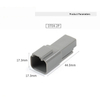 Connector DT04-2P Automotive Waterproof Connector for Male-female Mating Terminals and Cable Plug DT06-2S